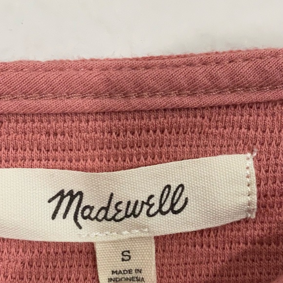 Madewell Ottoman Jaquard Square Neck Top - Picture 8 of 13